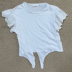 Super cute white summer top